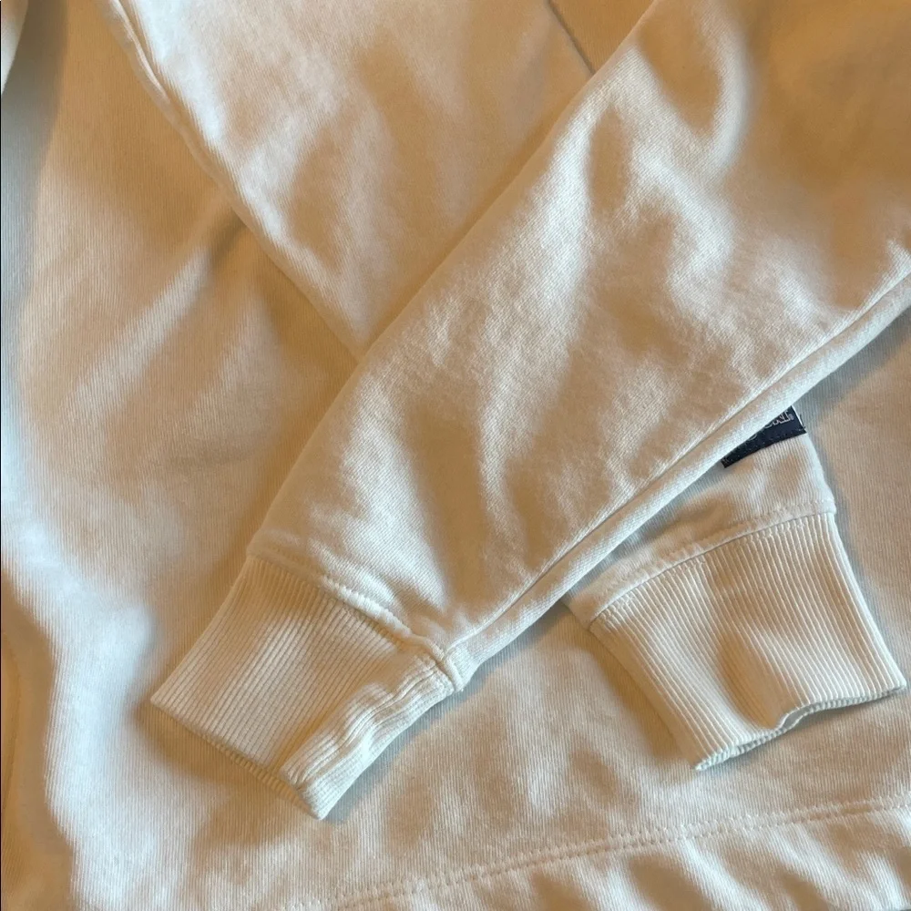 Jansport White Half-Zip Sweatshirt with Red 'Cal' Logo - Picture 6 of 6